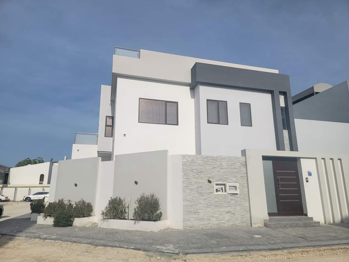 فيلا للايجار جديده نص مفروش شامل الكهرباء في باربار